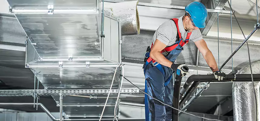 Precise Air Duct Vent Installation in Menasha